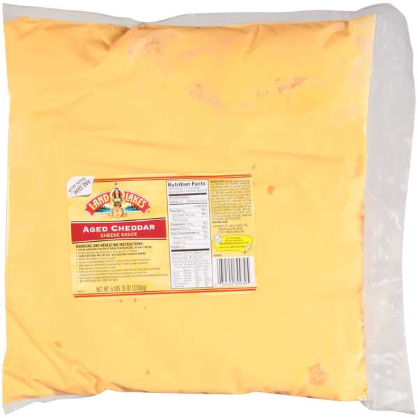 Land O Lakes Land O Lakes Aged Cheddar Cheese Sauce 160 oz. Pouch, PK6 39939